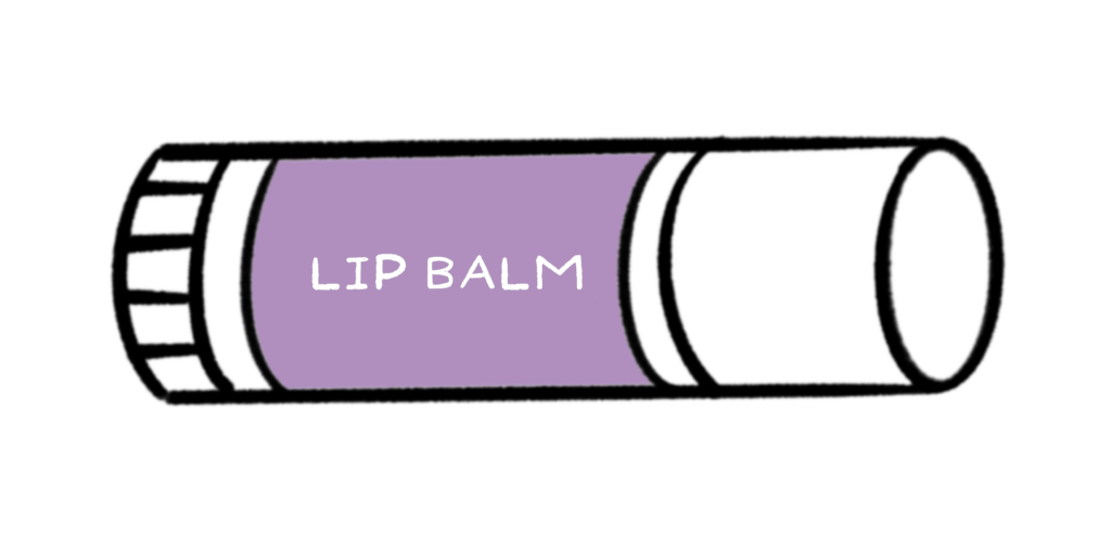 Lip balm tube icon - DIY skin care products